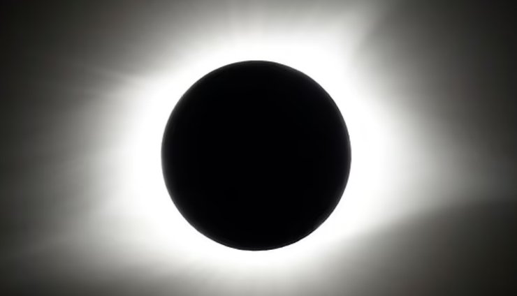 полное солнечное затмение 8 апреля 2024