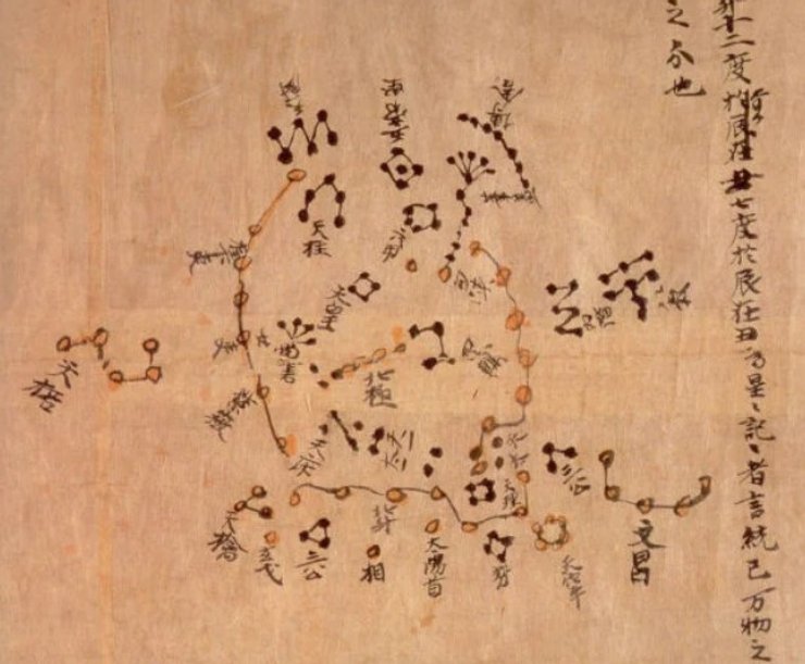 звездная карта древний китай