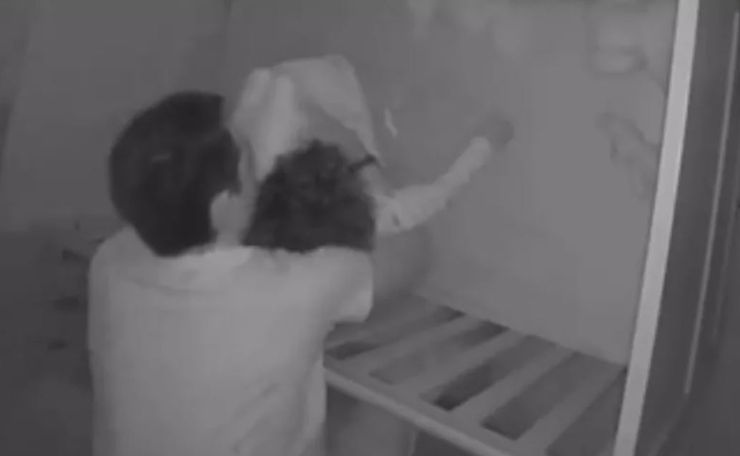 Отец едва не опрокинул колыбель, когда укладывал ребенка спать, курьезы из жизни молодых родителей