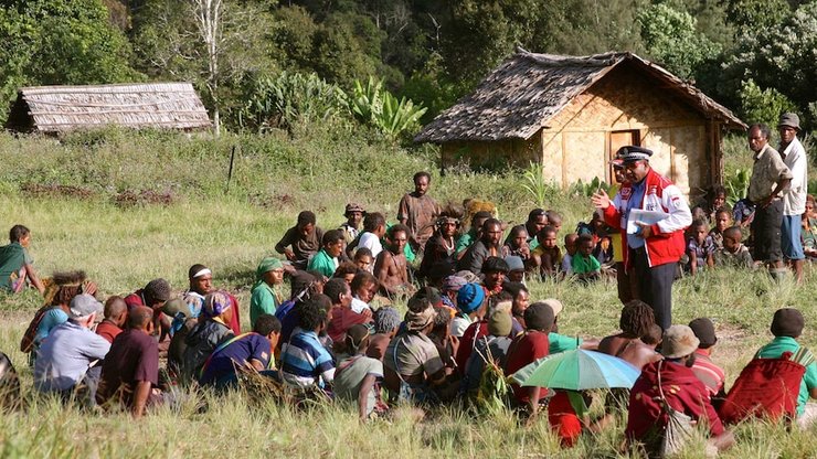 папуа — нова гвінея, село