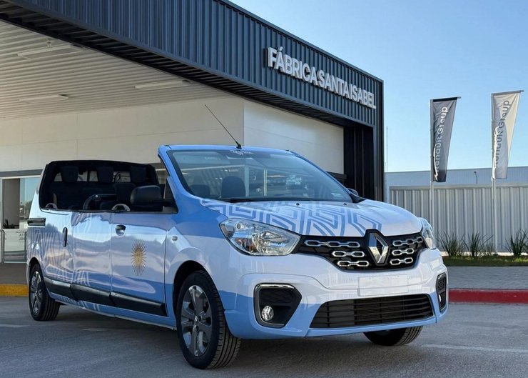 кабриолет рено кангу, Renault Kangoo, тюнинг Renault Kangoo, лимузин Renault, кабриолет Renault, кабриолет Renault
