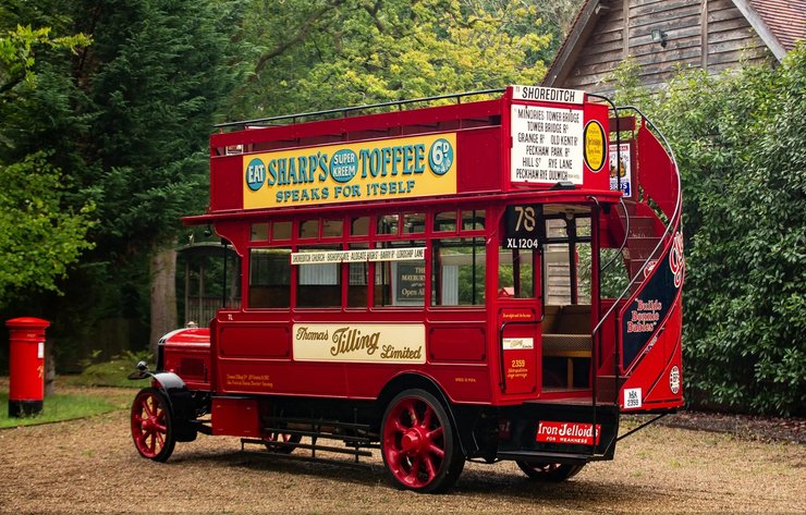 двоповерховий автобус Tilling-Stevens