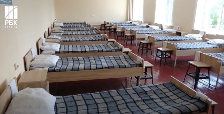 Російські військовополонені, полонені РФ в Україні, табір для полонених РФ