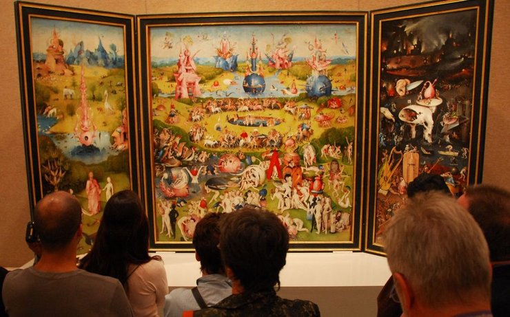 Сад земных  наслаждений, Иероним Босх, картины Босха, что зашифровано в картине, картина со смыслом, тайный смысл, анализ картины, шедевры мирового искусства, история искусства, разбор картины