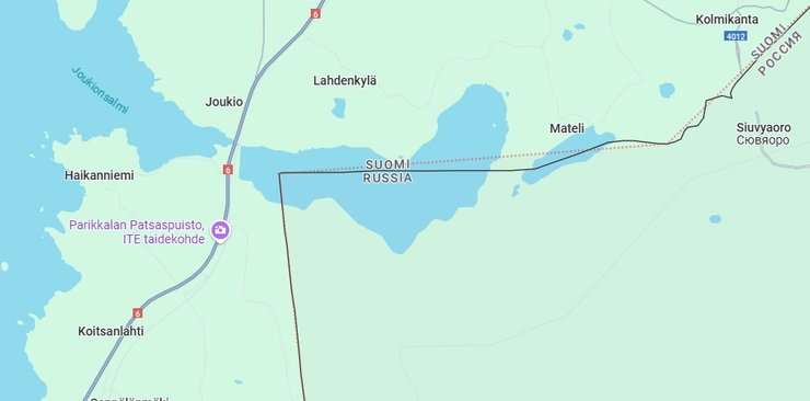 фінляндія, росія, кордон