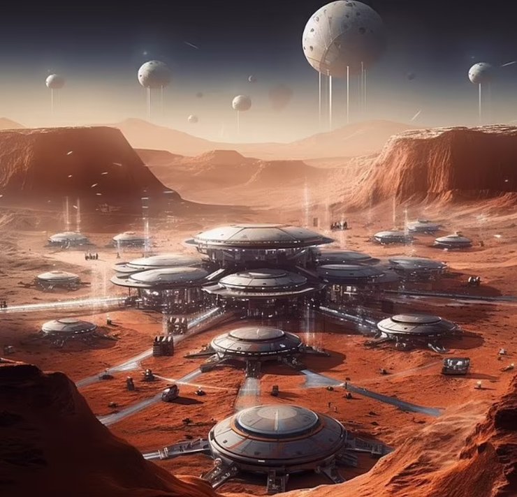 колонія, Марс