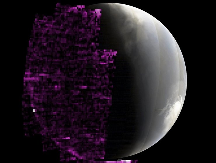 полярное сияние Марс