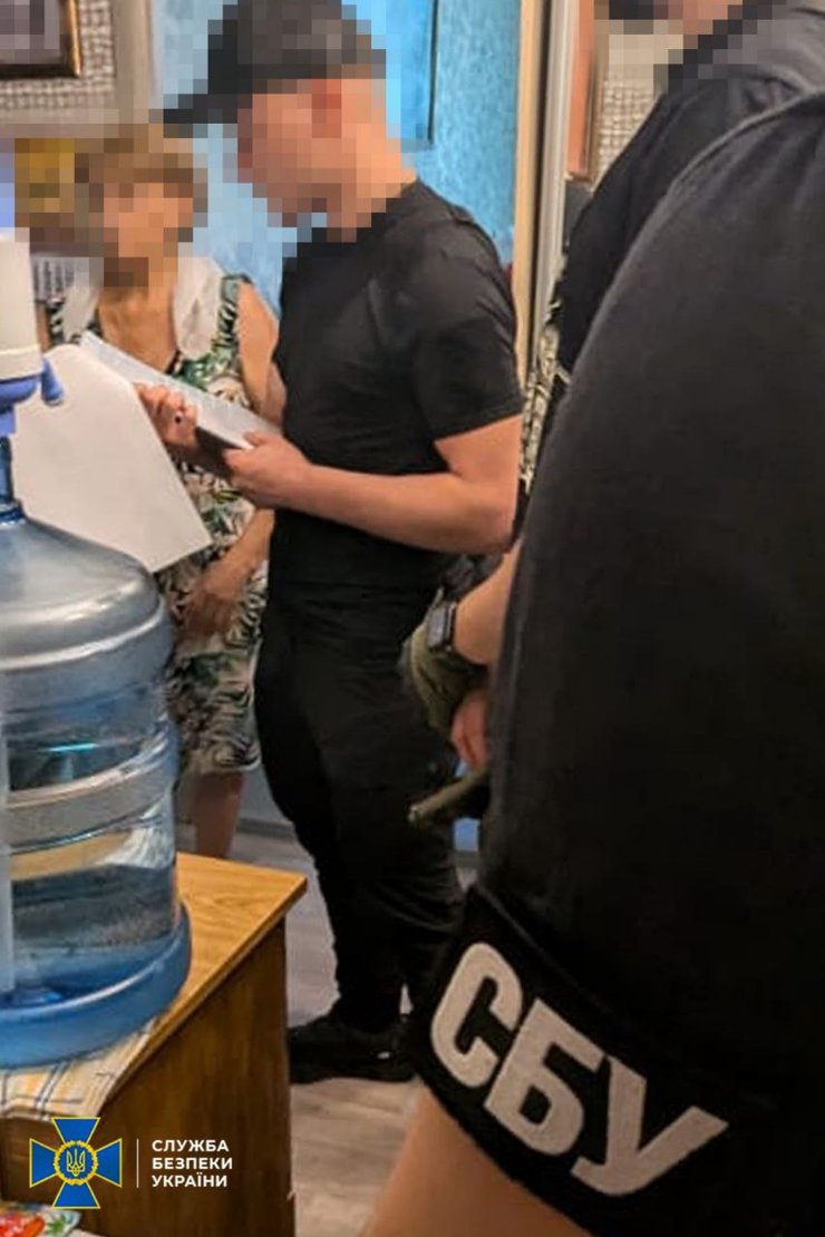 Задержание коллаборантки из Очакова