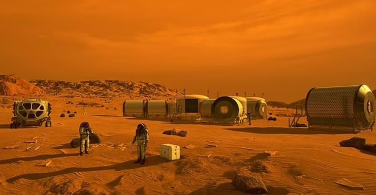 Марс, колония