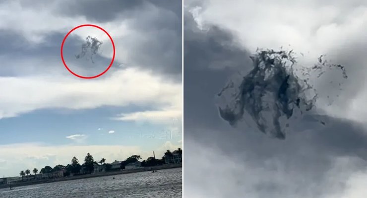 Облако, скад, паннус, небо,