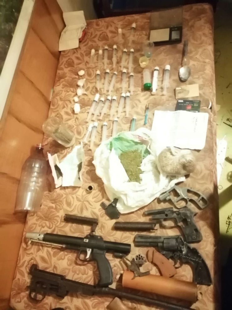 наркотики, оружие, обыск, фото, сумская область, нацполиция