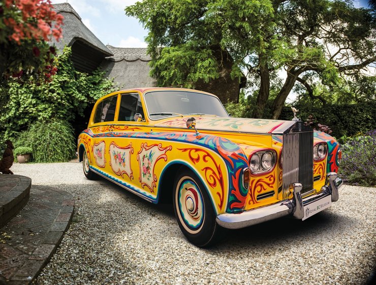 роллс-ройс джона леннона, роллс-ройс фантом V, роллс-ройс фантом