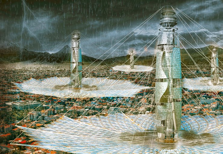 мегаполисы, города будущего, небоскребы, конкурс eVolo