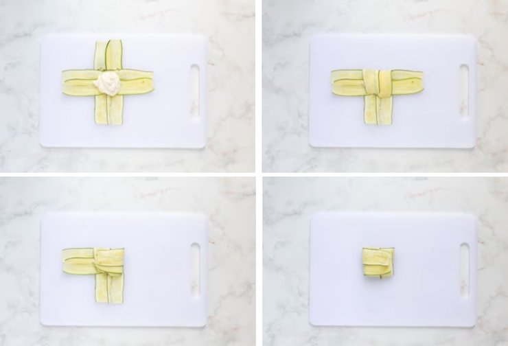 Равиоли из кабачков