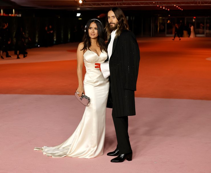 Сальма Хайек и Джаред Лето