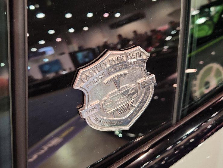 полицейское авто, Tesla Model S, тюнинг Tesla Model S, Tesla Model S Plaid, электромобиль Tesla, Tesla Model S Plaid