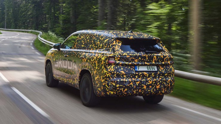 Skoda Kodiaq 2024, Skoda Kodiaq, Новый Skoda Kodiaq, кроссовер Skoda Kodiaq