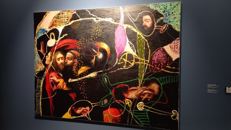 повернення караваджо, караваджо, постмодернізм, живопис ройтбурда, Виставка ройтбурда, Олександр Ройтбурд, Теорема влади, PinchukArtCentre