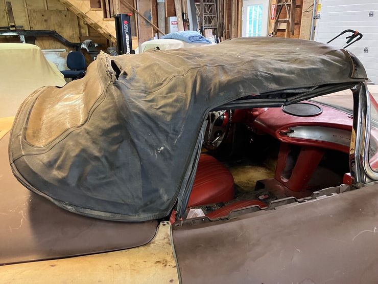 Шевроле Корвет 1960, Chevrolet Corvette 1960, Chevrolet Corvette, Chevrolet Corvette C1, заброшенные авто