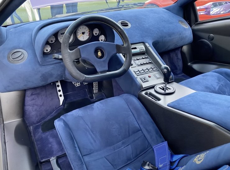 салон Lamborghini Diablo, Lamborghini Diablo SE30, Lamborghini Diablo, суперкар Lamborghini