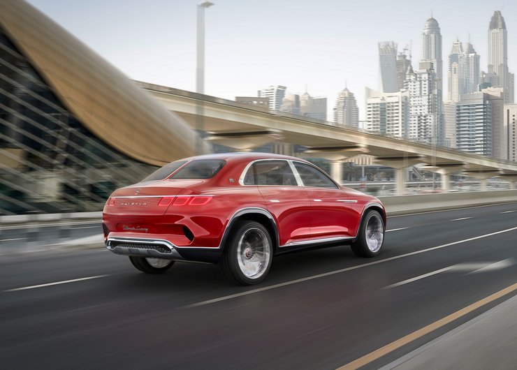 Maybach Ultimate Luxury, Mercedes-Maybach, Mercedes-Maybach Ultimate Luxury, электромобиль Mercedes