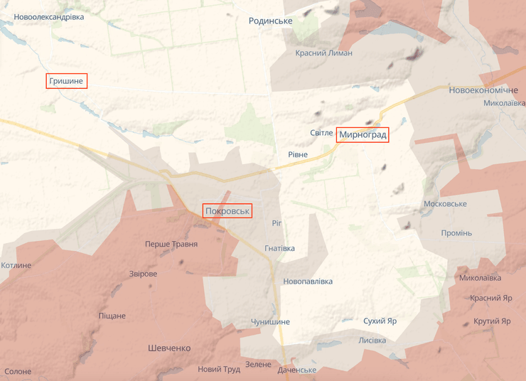 У ДШВ розповіли про ситуацію у Покровську і Мирнограді