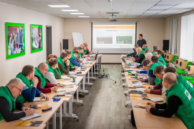 Планове навчання на виробництві, в одній з агрокомпаній Групи