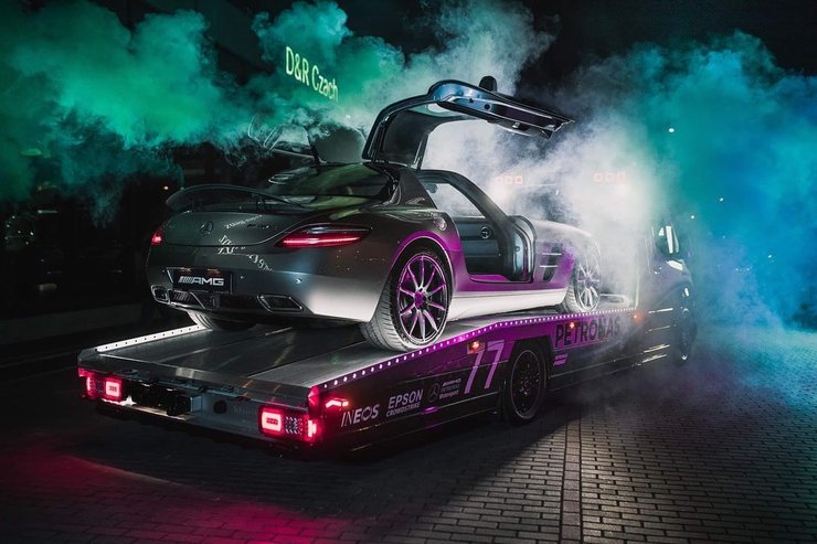 Эвакуатор Kegger Petronas Edition на базе Mercedes Sprinter