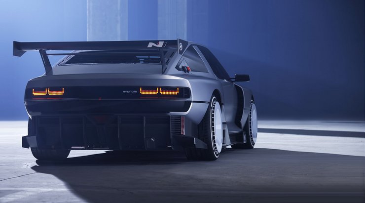Hyundai N Vision 74, новий Hyundai N Vision 74, електромобіль Hyundai, спорткар Hyundai, Hyundai Pony 1974