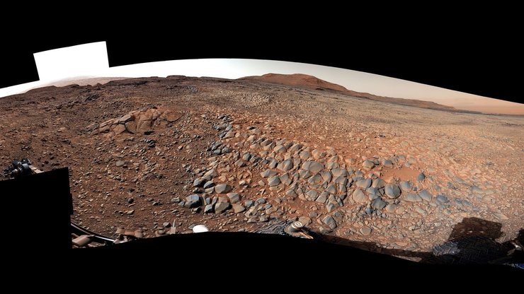 Кратер Гейла, Марс