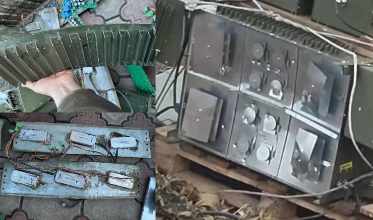 Танк РЕБ монстр