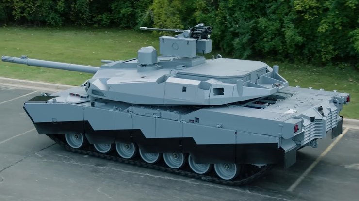 M1E3 Abrams на полігоні