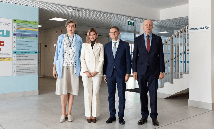 Елена Зеленская в Литве