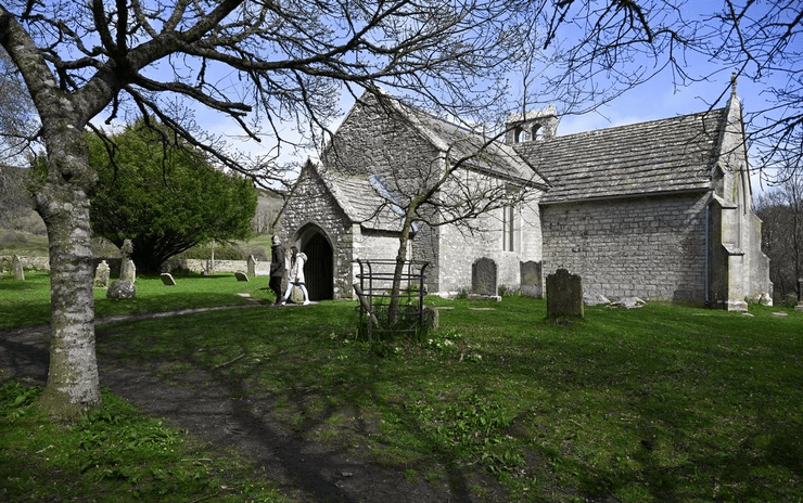 Заброшенная деревня, военная деревня, эвакуация, жителям запрещено возвращаться, отдали свои дома, церковь