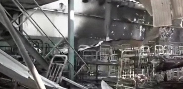 Оленівка обстріл сізо