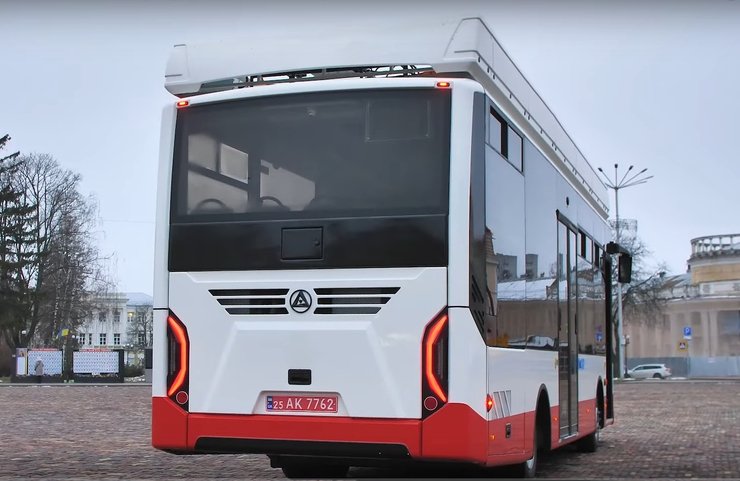 украинский электробус, электробус Эталон, автобус Эталон, эталон Мальва,