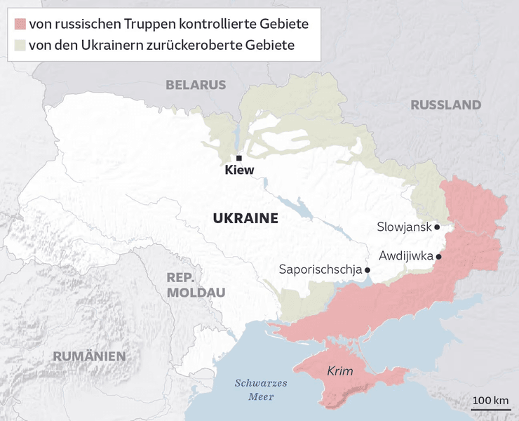 Карта боїв Україна