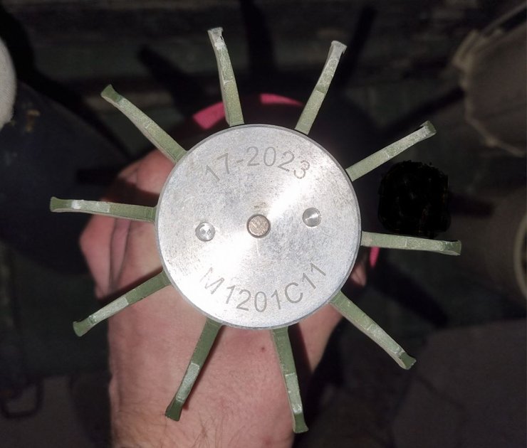 іранська міна 122-мм