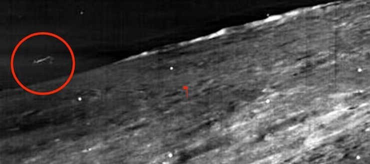 НЛО Місяць Довжина 5,5 кілометрів: на знімку NASA з Місяця помітили можливий корабель інопланетян