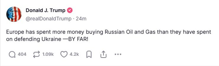 дональд трамп про європу