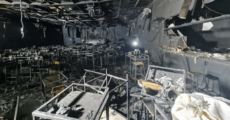 "Mountain B", клуб "Mountain B", таиланд пожар