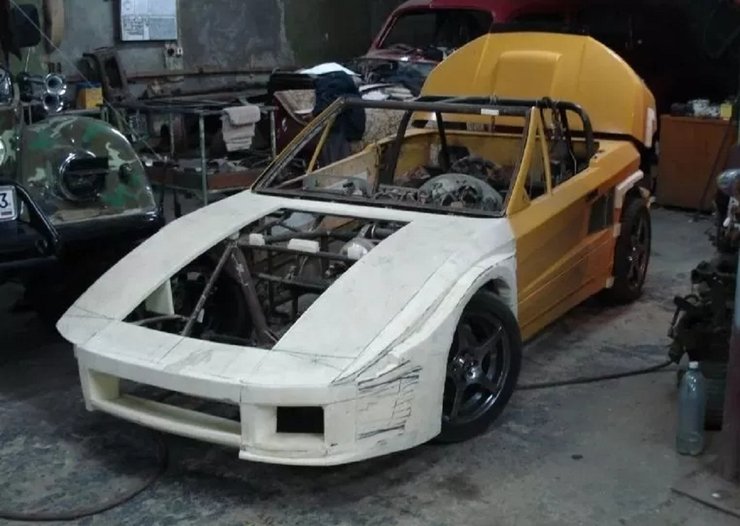 Спорткар ЗАЗ, спорткар Запорожец, ЗАЗ-968М, украинский спорткар, Lotus Elan