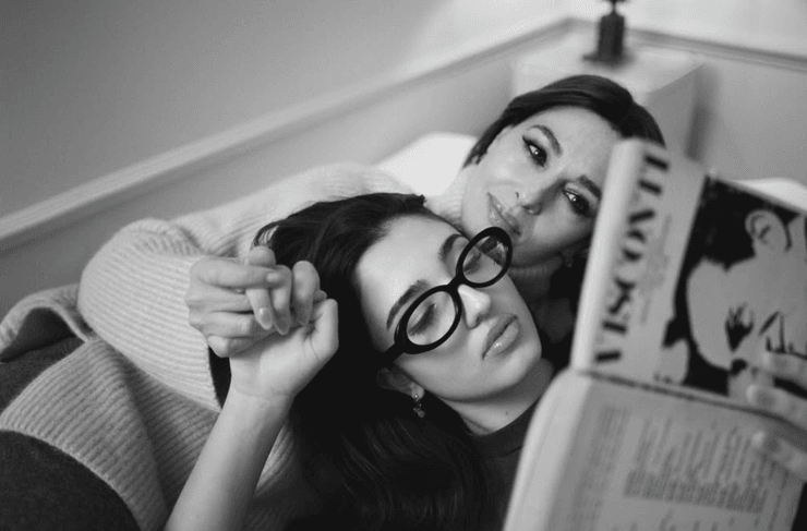 Моніка Беллуччі з донькою