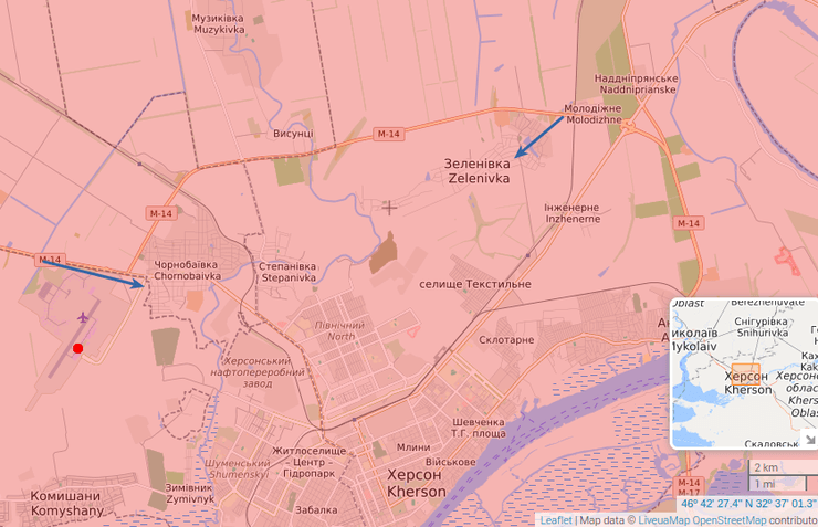 визволення херсона