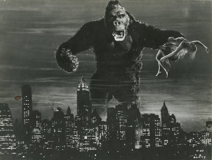 Кинг Конг, старые фильмы, фильм о Кинг Конге 1933, фильмы о монстрах