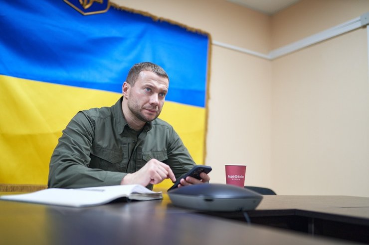 Павло Кириленко, Донецька ОВА, війна на Донбасі