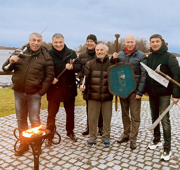 Арсен Аваков, Савик Шустер, Евгений Комаровский, Дмитрий Гордон, Владимир Гройсман