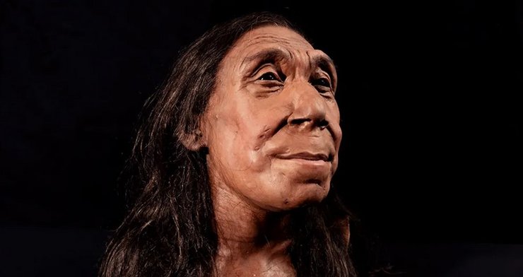 неандерталець обличчя