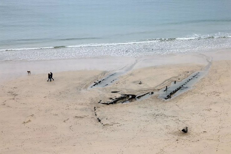 затонувший корабль, цинтра, корнуолл