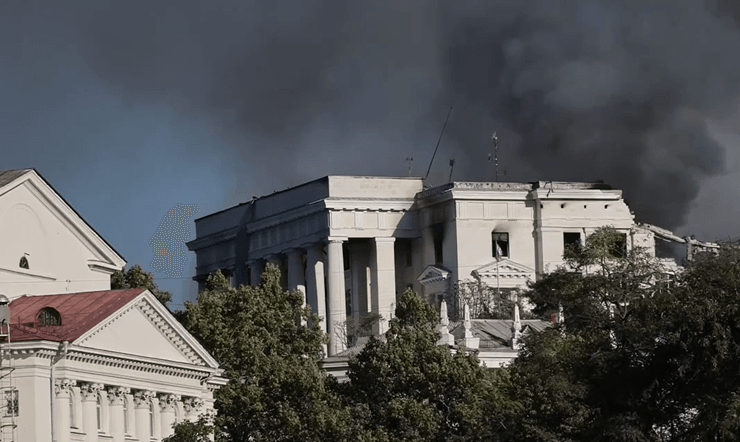 Удар по штабу Черноморского флота в Севастополе